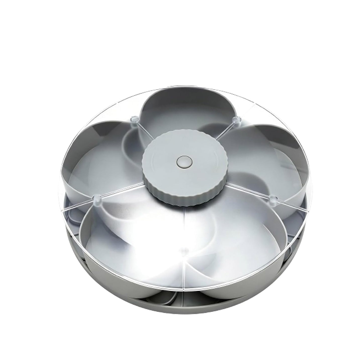Divided Spin and Snack Serving Tray